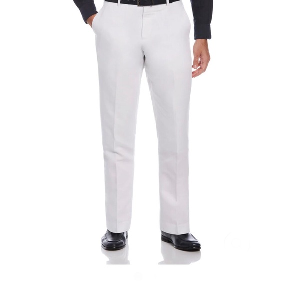 ♦️ Sz 38x30 | Perry Ellis | NWT Bright White Pants - Picture 1 of 16